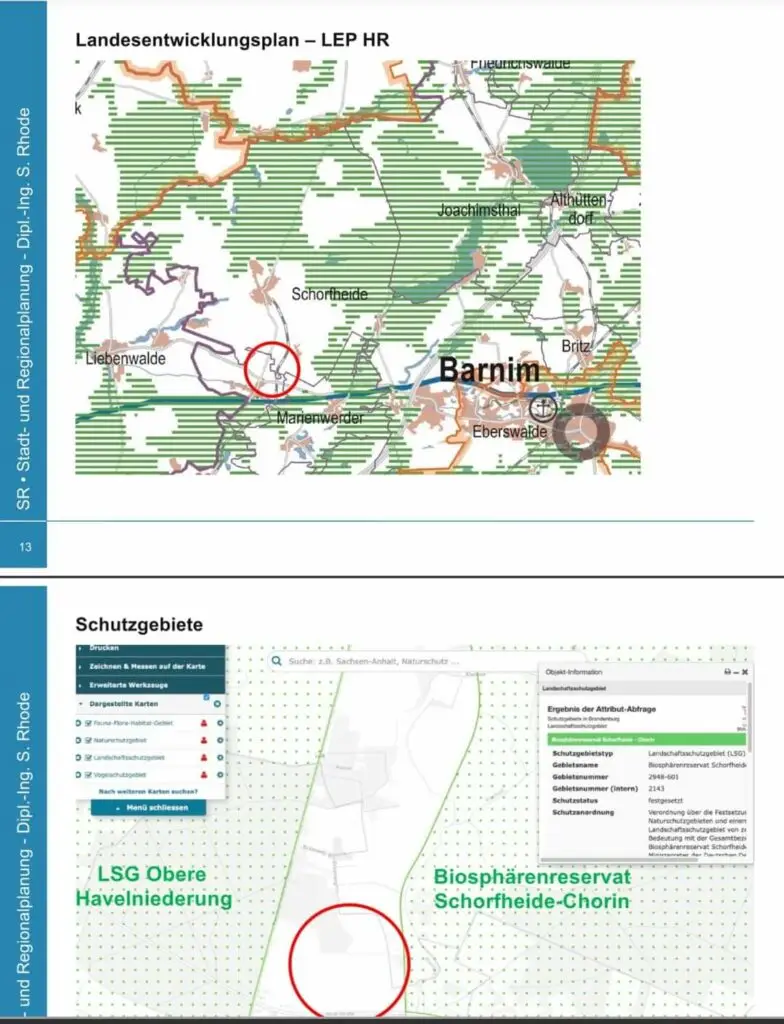 Landesentwicklungsplan - LEP HR Schutzgebiete